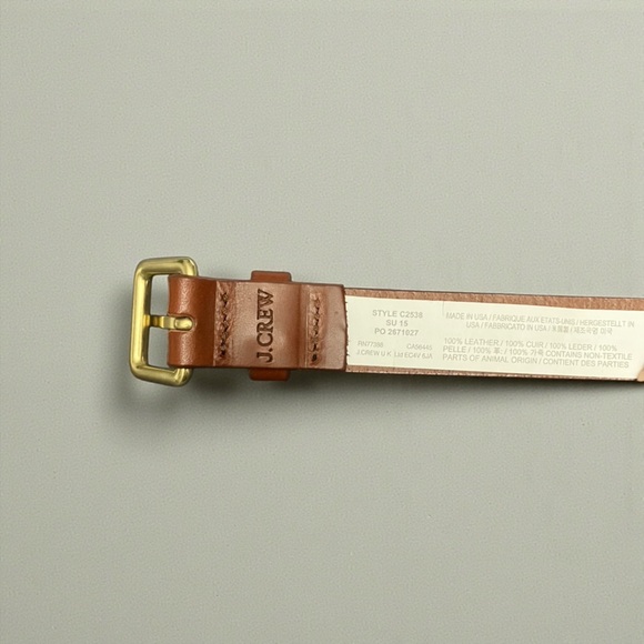 J.Crew medium brown belt - Picture 2 of 4